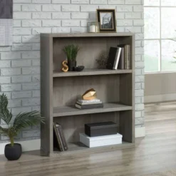 Sauder Optimum Bookcase, 45"H, 3 Shelves, Mystic Oak 19 Sauder Optimum Bookcase, 45"H, 3 Shelves, Mystic Oak -office furniture sale 1f932e6edf5adb7337a84ad05a8b72c0b7