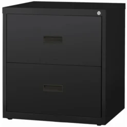 Lorell 2 Drawer Lateral File Cabinet, Letter/Legal/A4, 30" Wide, Black -office furniture sale 1f9da71fcb9d37d05e55da57aa183ed7d2