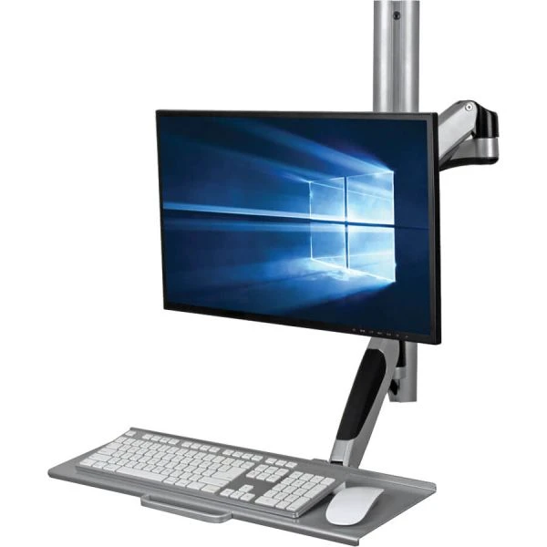 Tripp Lite Wall-Mount For Sit-Stand Desktop Workstation Standing Desk W/ Thin Client Mount 5 Tripp Lite Wall-Mount For Sit-Stand Desktop Workstation Standing Desk W/ Thin Client Mount - Image 5