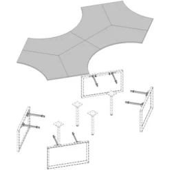 Lorell Relevance Series 120 Curve Panel Top 8 Lorell Relevance Series 120 Curve Panel Top -office furniture sale 22779d7d5c9493f2768c37d3ae00686258