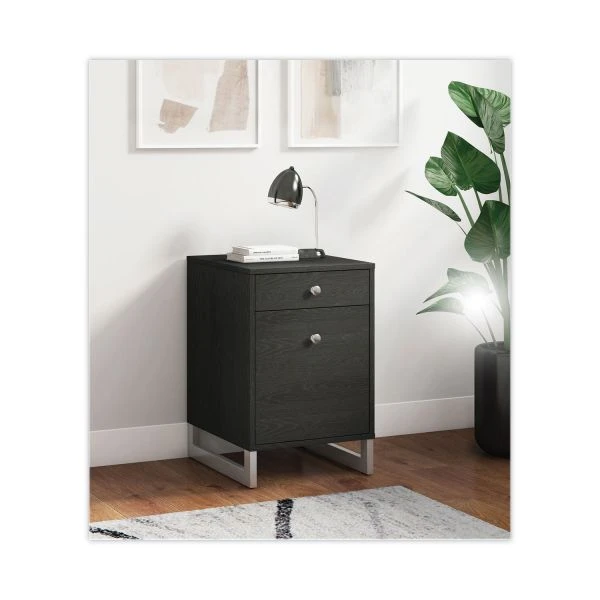Whalen Asherton Two-Drawer Vertical File Cabinet, Box/File, Legal/Letter, Inkwood Black, 15.44 X 19 X 23.88 2 Whalen Asherton Two-Drawer Vertical File Cabinet, Box/File, Legal/Letter, Inkwood Black, 15.44 X 19 X 23.88 - Image 2