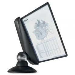 Durable SHERPA Motion Desk Reference System, 10 Panels, Black Borders -office furniture sale 22f35aae674f8433412b6829937daf2932