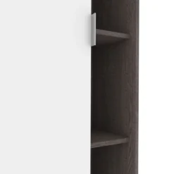 Bestar Aquarius Bookcase With Sliding Door - Bark Gray & White 7 Bestar Aquarius Bookcase With Sliding Door - Bark Gray & White -office furniture sale 23282fa43fd5405a0c2ebdeb478e112222