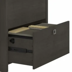 Office By Kathy Ireland Echo 2 Drawer Lateral File Cabinet In Charcoal Maple -office furniture sale 23aed88d5ffb836afdea627557cde23160