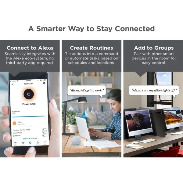 Bostitch Verve Adjustable LED Desk Lamp 14 Bostitch Verve Adjustable LED Desk Lamp - Image 14