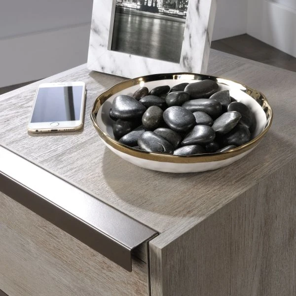 Sauder Manhattan Gate 18”D Vertical 2-Drawer Mobile File Cabinet, Mystic Oak 6 Sauder Manhattan Gate 18”D Vertical 2-Drawer Mobile File Cabinet, Mystic Oak - Image 6