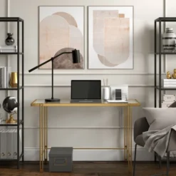 Willis 24" Tall Boom Arm Table Lamp With Metal Shade In Blackened Bronze/Blackened Bronze -office furniture sale 25c52535b5245887b882f0ce0e6e9bdbd2