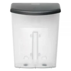 Deflecto Outdoor Literature Box, 10w X 4.5d X 13.13h, Clear/Black -office furniture sale 26090fd439bde271c21f3548f7e2a6e751