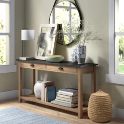 Roland 22" Tall Table Lamp With Fabric Shade In Blackened Bronze/Concrete/White 8 Roland 22" Tall Table Lamp With Fabric Shade In Blackened Bronze/Concrete/White -office furniture sale 267e50e5b99285c1a882e9153a6b8e527e