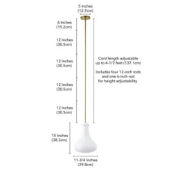 Yuri 11.75" Wide Pendant With Glass Shade In Brass/White Milk -office furniture sale 2707bc789f91fb5940130531f0444ca6ad