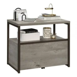 Sauder Manhattan Gate 31”W Lateral 1-Drawer File Cabinet, Mystic Oak -office furniture sale 276f8f68eb8a642f8548b4955d33c4bf61