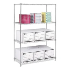 Safco 5294GR Industrial Wire Shelving 9 Safco 5294GR Industrial Wire Shelving -office furniture sale 27811f3bd881f834bffc7581b7be04e687