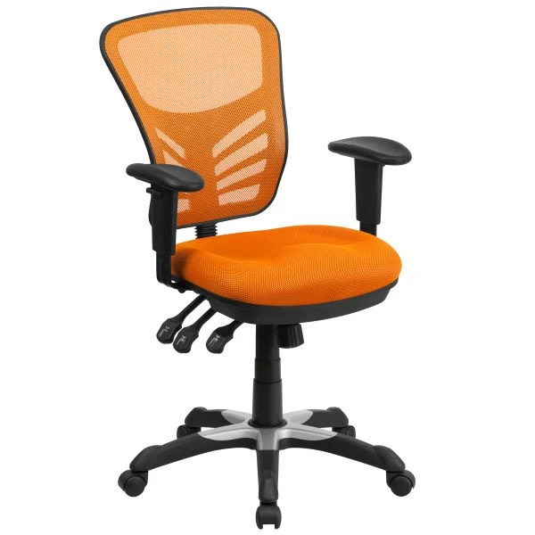Flash Furniture Mid-Back Mesh Task Chair With Triple Paddle Control 2 Flash Furniture Mid-Back Mesh Task Chair With Triple Paddle Control - Image 2