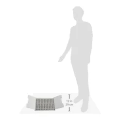 Durable Desk-Mounted Catalog Rack, 12 1-inch Rings, Gray -office furniture sale 2836b1c7e33ede775d14241124382fab34