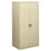 HON Assembled Storage Cabinet, 36w X 24.25d X 71.75h, Putty