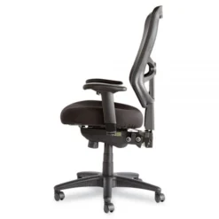 Alera Elusion Series Mesh High-Back Multifunction Chair, Supports Up To 250 Lbs., Black Seat/Black Back, Black Base -office furniture sale 29650c1cfd2f8aee06fdbf1123d073c228