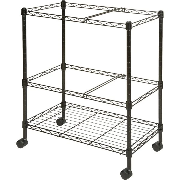 Lorell Mobile Wire File Cart 1 Lorell Mobile Wire File Cart