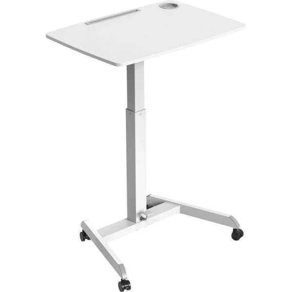 Kantek Adjustable Height Mobile Sit Stand Desk 1 Kantek Adjustable Height Mobile Sit Stand Desk