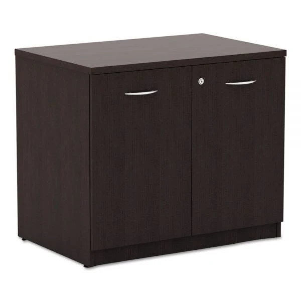 Alera Valencia Series Storage Cabinet, 34.13w X 22.78d X 29.5h, Espresso 1 Alera Valencia Series Storage Cabinet, 34.13w X 22.78d X 29.5h, Espresso