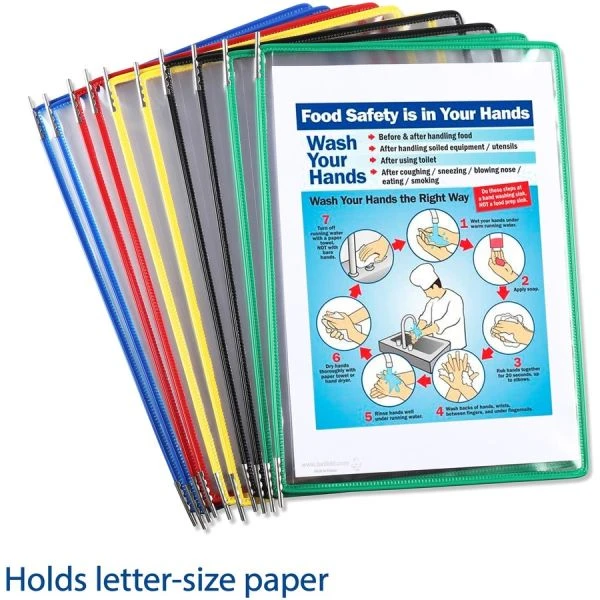 Tarifold, Inc. Replacement Pivoting Pockets For Wall Unit And Desktop Starter Set, 10/Pack 8 Tarifold, Inc. Replacement Pivoting Pockets For Wall Unit And Desktop Starter Set, 10/Pack - Image 8