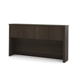 Bestar Embassy Hutch For 66" Credenza In Dark Chocolate