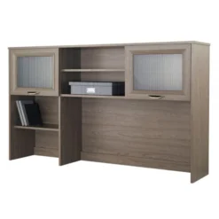 Magellan 58”W Hutch For Corner/L-Desk, Gray