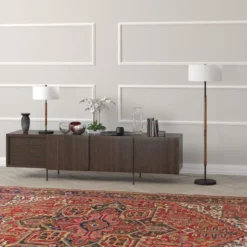 Simone 2-Light Floor Lamp With Fabric Shade In Blackened Bronze/Rustic Oak/White 10 Simone 2-Light Floor Lamp With Fabric Shade In Blackened Bronze/Rustic Oak/White -office furniture sale 2e89352297b9d79373736939c65febf50b