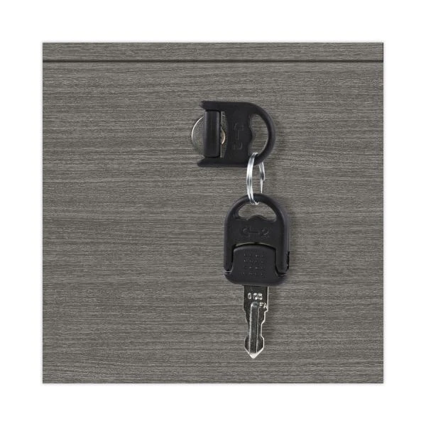 Alera Valencia Series Full Pedestal File, Left/Right, 3-Drawers: Box/Box/File, Legal/Letter, Gray, 15.63" X 20.5" X 28.5" 8 Alera Valencia Series Full Pedestal File, Left/Right, 3-Drawers: Box/Box/File, Legal/Letter, Gray, 15.63" X 20.5" X 28.5" - Image 8