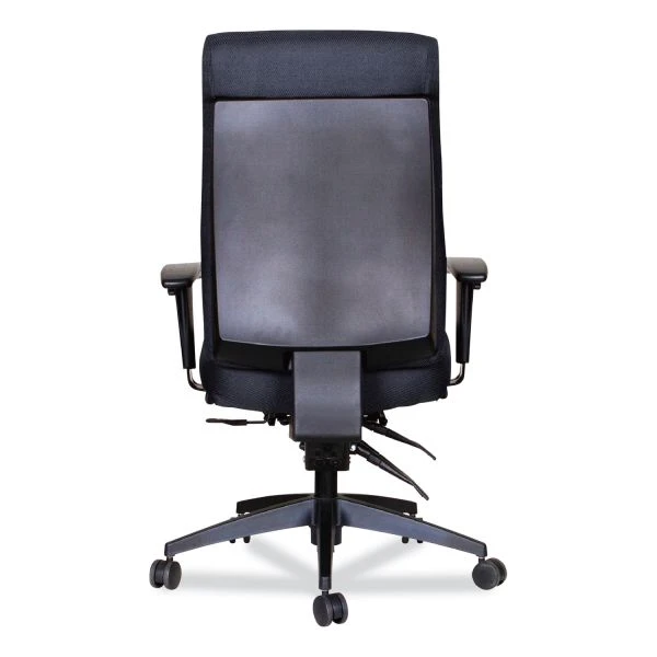 Alera Wrigley Series High Performance High-Back Synchro-Tilt Task Chair, Supports 275 Lb, 17.24" To 20.55" Seat Height, Black 2 Alera Wrigley Series High Performance High-Back Synchro-Tilt Task Chair, Supports 275 Lb, 17.24" To 20.55" Seat Height, Black - Image 2