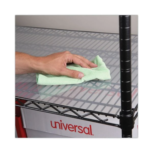 Alera Shelf Liners For Wire Shelving, Clear Plastic, 36w X 24d, 4/Pack 2 Alera Shelf Liners For Wire Shelving, Clear Plastic, 36w X 24d, 4/Pack - Image 2