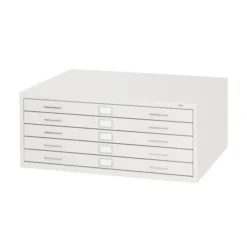 Safco 5-Drawer Steel Flat File For 24" X 36" Documents
