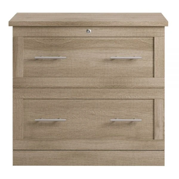 2-Drawer 30"W Lateral File Cabinet, Spring Oak 7 2-Drawer 30"W Lateral File Cabinet, Spring Oak - Image 7