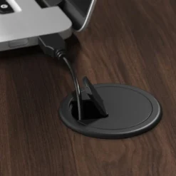 Bush Business Furniture Hybrid 72W X 30D Computer Table Desk With Metal Legs In Black Walnut -office furniture sale 31d38863653fc9571617cad849f3da8a23 2