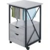 Safco Mood Collection Office Storage Pedestal - 2-Drawer