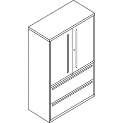 HON 700 Series Lateral File W/Storage Cabinet, Letter/Legal/A4, 42w X 18d, Black 5 HON 700 Series Lateral File W/Storage Cabinet, Letter/Legal/A4, 42w X 18d, Black -office furniture sale 321019b70cbfe263157a09692e8627e137 1