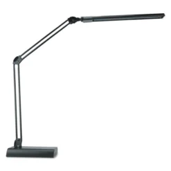Alera Adjustable LED Desk Lamp, 3.25w X 6d X 21.5h, Black -office furniture sale 32b9d0fef41eb733c1722acf19b3bc6aec