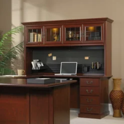 Sauder Heritage Hill Hutch, Classic Cherry -office furniture sale 3399e0d1aa0cd2dc35b2d1ac2ed09b3e97