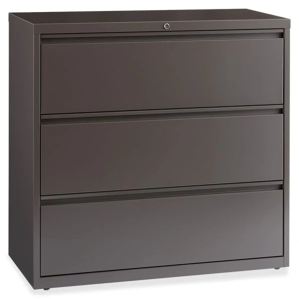 Lorell 3 Drawer Lateral File Cabinet, Letter/Legal/A4, 42" Wide, Medium 1 Lorell 3 Drawer Lateral File Cabinet, Letter/Legal/A4, 42" Wide, Medium