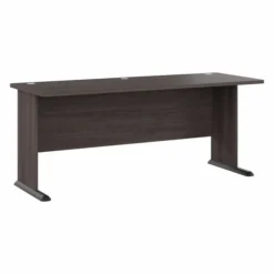 Bush Business Furniture Studio A 72W Computer Desk In Storm Gray