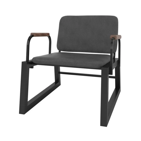 Whythe Low Accent Chair 1.0 In Black 1 Whythe Low Accent Chair 1.0 In Black