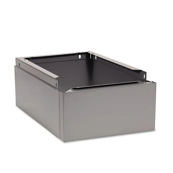 Tennsco Optional Locker Base, 12w X 18d X 6h, Medium Gray 1 Tennsco Optional Locker Base, 12w X 18d X 6h, Medium Gray