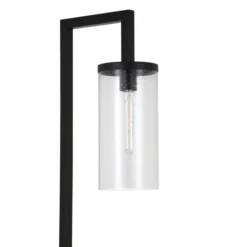 Malva 67.75" Tall Floor Lamp With Glass Shade In Blackened Bronze/Seeded -office furniture sale 3634a973551f3a9d32ad5aec6076568313