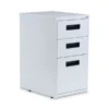 Alera File Pedestal, Left Or Right, 3-Drawers: Box/Box/File, Legal/Letter, Light Gray, 14.96" X 19.29" X 27.75"