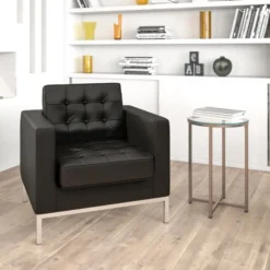 Flash Furniture Contemporary Black Leather Chair