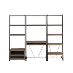 Belling 73"H Leaning 3-Shelf Bookcase, Modern Oak -office furniture sale 385c1d507b90f447c3e2d433179ee085cc 1