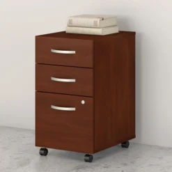 Bush Business Furniture Studio C 3 Drawer Mobile File Cabinet In Hansen Cherry -office furniture sale 3872ab59a91ddc95ef12cdcbc941152e18