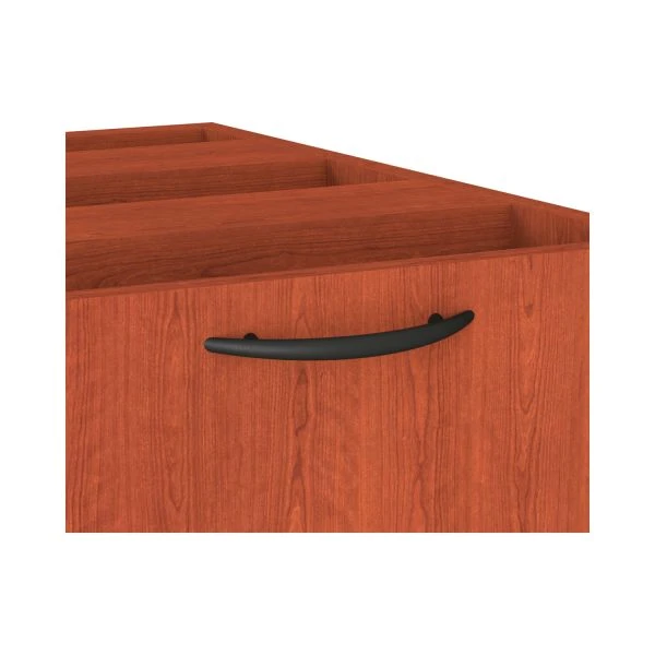 Alera Valencia Series Full Pedestal File, Left/Right, 3-Drawers: Box/Box/File, Legal/Letter, Cherry, 15.63" X 20.5" X 28.5" 9 Alera Valencia Series Full Pedestal File, Left/Right, 3-Drawers: Box/Box/File, Legal/Letter, Cherry, 15.63" X 20.5" X 28.5" - Image 9