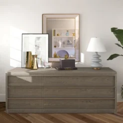 Carleta 26.5" Tall Triple Gourd Table Lamp With Fabric Shade In Cool Gray/White -office furniture sale 3896c7c33064d341f3f0a0d23c3dcbaa8b