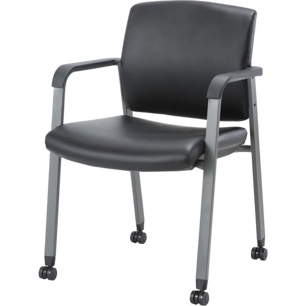 Lorell Healthcare Guest Chair With Casters 7 Lorell Healthcare Guest Chair With Casters - Image 7