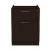 Alera Valencia Series Hanging Pedestal File, Left/Right, 2-Drawers: Box/File, Legal/Letter, Espresso, 15.63" X 20.5" X 19.25"